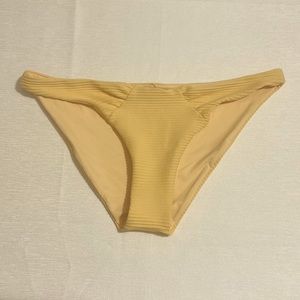 L*SPACE Women's SOLE BOTTOM CLA Ribbed Bikini Bottom